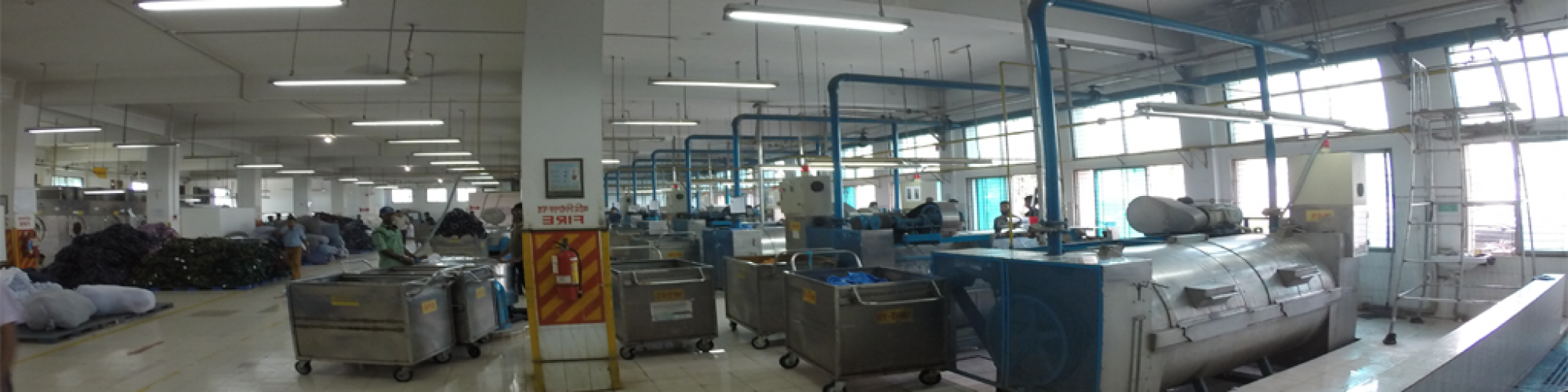 Maban Fashion washing facility overview